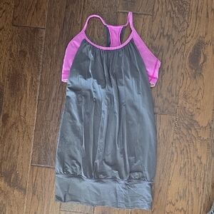 Lululemon No Limits Tank In Pink/grey